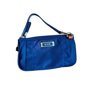 Tumi Navy Blue Wristlet Clutch